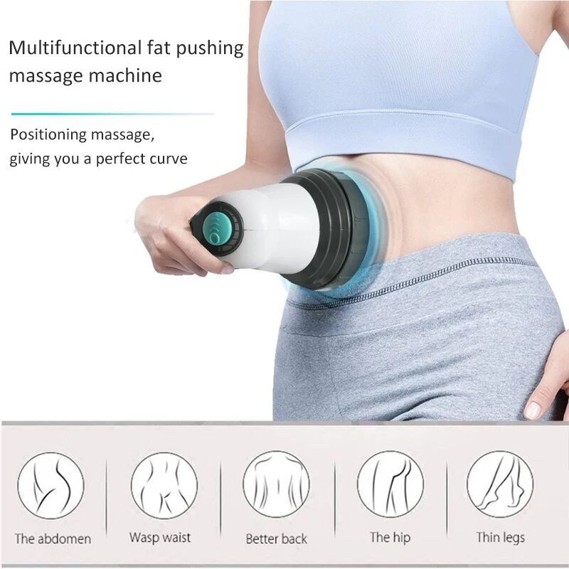Portable Body Electric Massager, Anti Cellulite & Fat Slimming Vibration for Neck, Waist, Cervical Spine Health Care