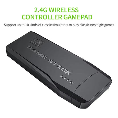 Retro Video Game Console 64GB With 20000 Builtin Games And Wireless Controllers 3