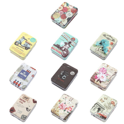 Candle Jars for Nail Cosmetic, Aluminum Tin Jar Printing Metal Box, Refillable Tea Cans, Jewelry Storage Container