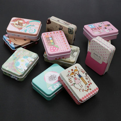Candle Jars for Nail Cosmetic, Aluminum Tin Jar Printing Metal Box, Refillable Tea Cans, Jewelry Storage Container