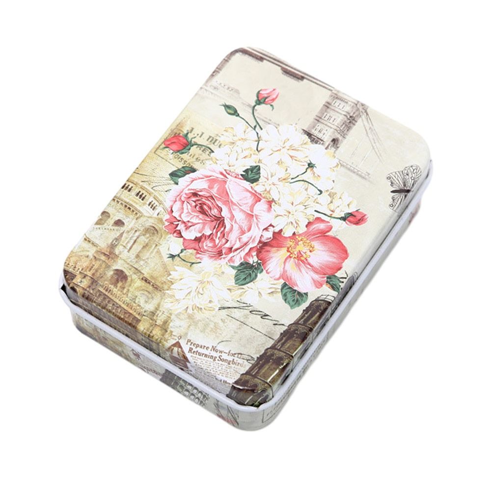 Candle Jars for Nail Cosmetic, Aluminum Tin Jar Printing Metal Box, Refillable Tea Cans, Jewelry Storage Container