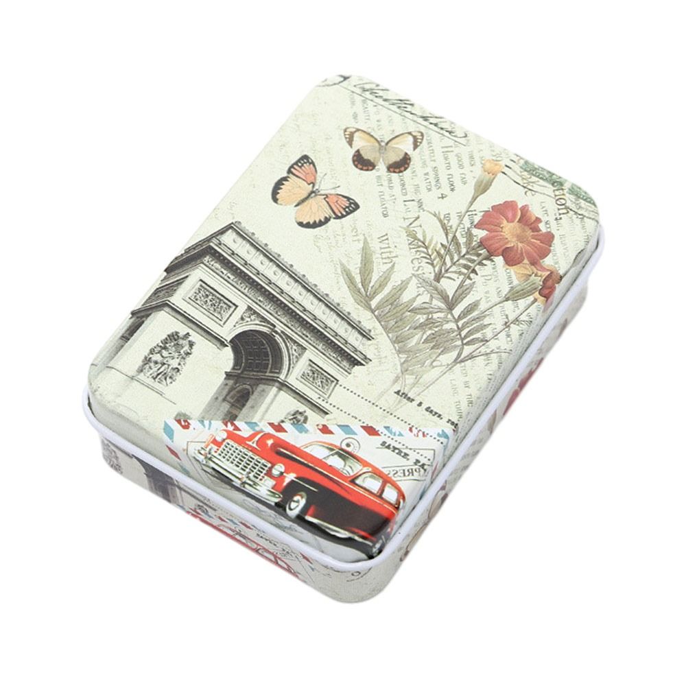 Candle Jars for Nail Cosmetic, Aluminum Tin Jar Printing Metal Box, Refillable Tea Cans, Jewelry Storage Container