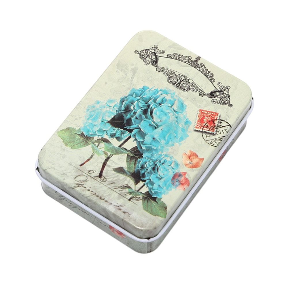 Candle Jars for Nail Cosmetic, Aluminum Tin Jar Printing Metal Box, Refillable Tea Cans, Jewelry Storage Container