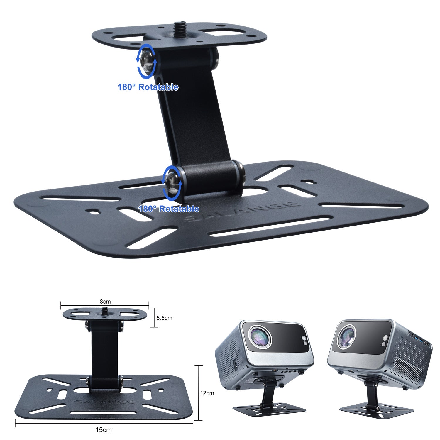 Universal Projector Stand, Mount Bracket, Ceiling, Table, Wall Mount for Home Theater, XGIMI, JMGO, Xiaomi, HY300, HY320
