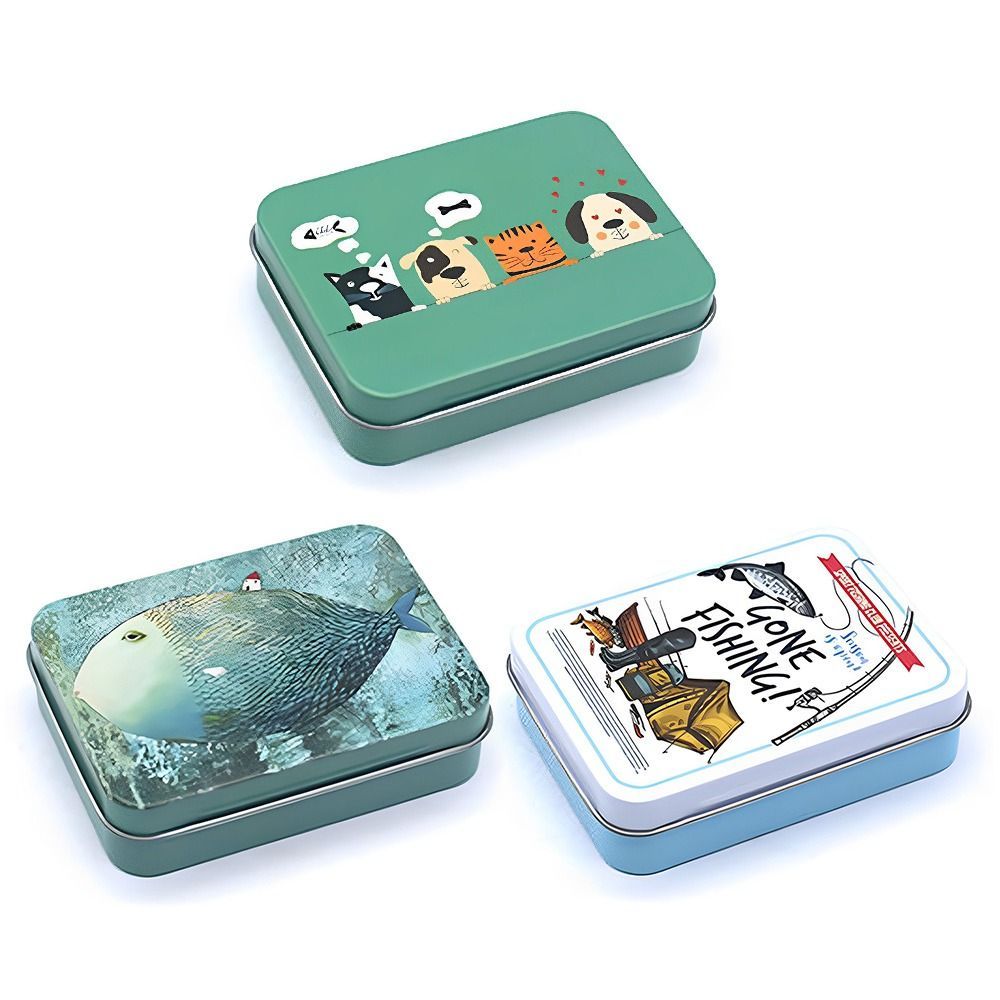 Mini Aluminum Tin Jar Metal Box with Lid, Refillable Tea Cans, Candle Jars for Balm Cream Nail Art Cosmetic Container