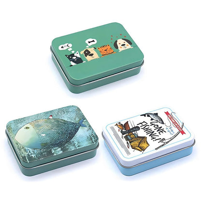 Mini Aluminum Tin Jar Metal Box with Lid, Refillable Tea Cans, Candle Jars for Balm Cream Nail Art Cosmetic Container
