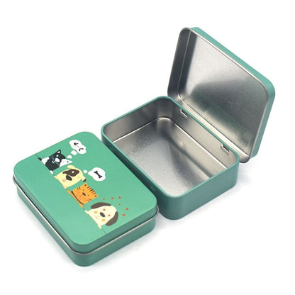 Mini Aluminum Tin Jar Metal Box with Lid, Refillable Tea Cans, Candle Jars for Balm Cream Nail Art Cosmetic Container