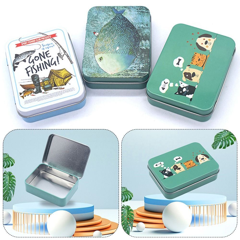 Mini Aluminum Tin Jar Metal Box with Lid, Refillable Tea Cans, Candle Jars for Balm Cream Nail Art Cosmetic Container