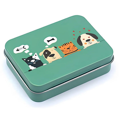 Mini Aluminum Tin Jar Metal Box with Lid, Refillable Tea Cans, Candle Jars for Balm Cream Nail Art Cosmetic Container