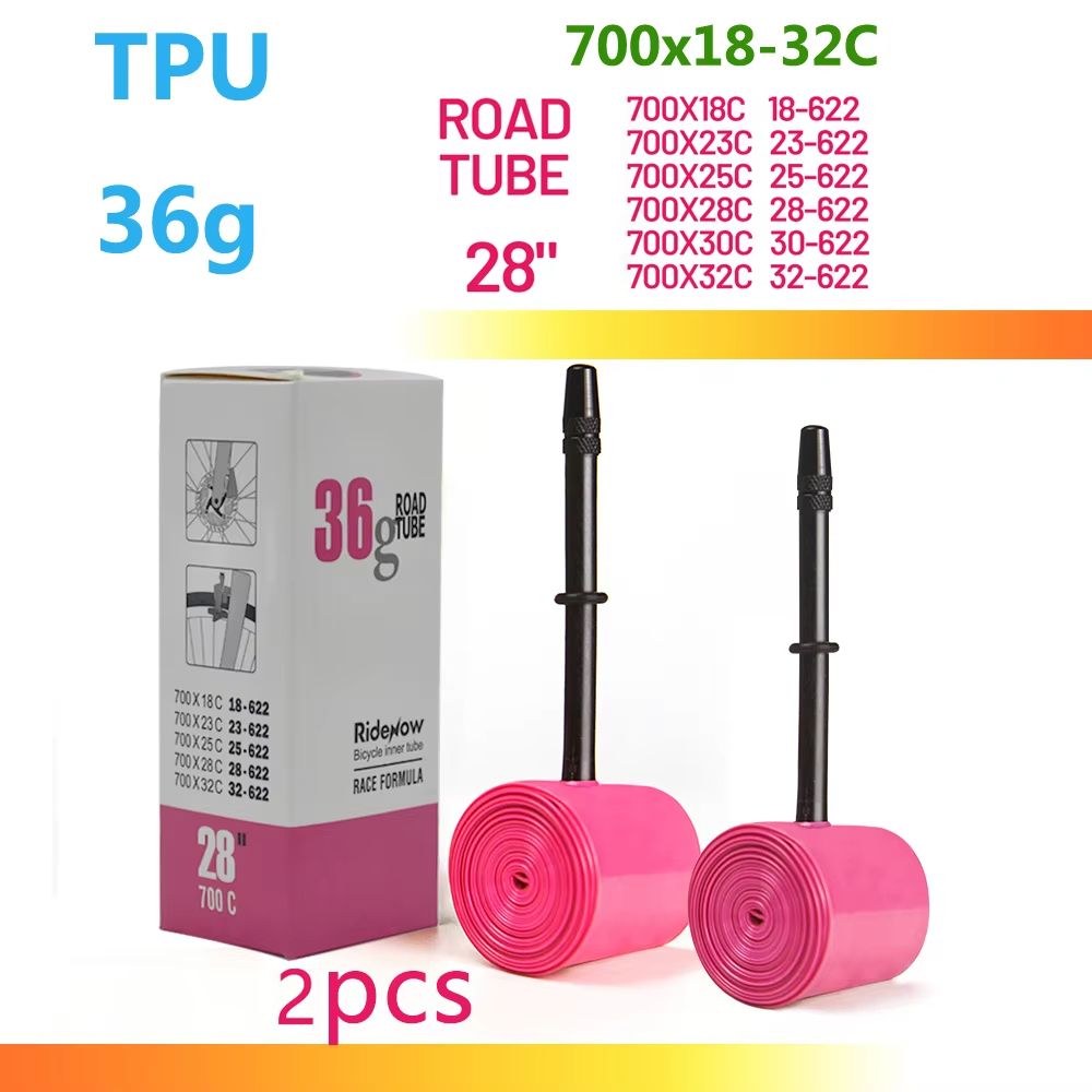 RideNow TPU Bike Inner Tube  UltraLight Durable Tubes For Road And MTB Tires 7
