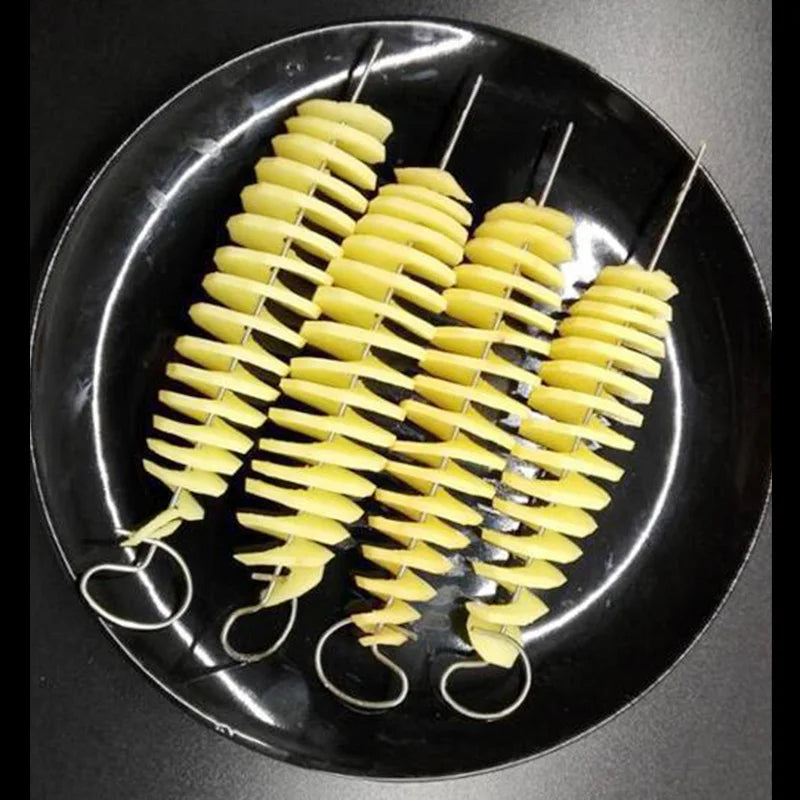 Creative Vegetable Tools Potato Spiral Cutter Machine for Fun Potato Towers, Kitchen Accessories & Vegetable Slicer