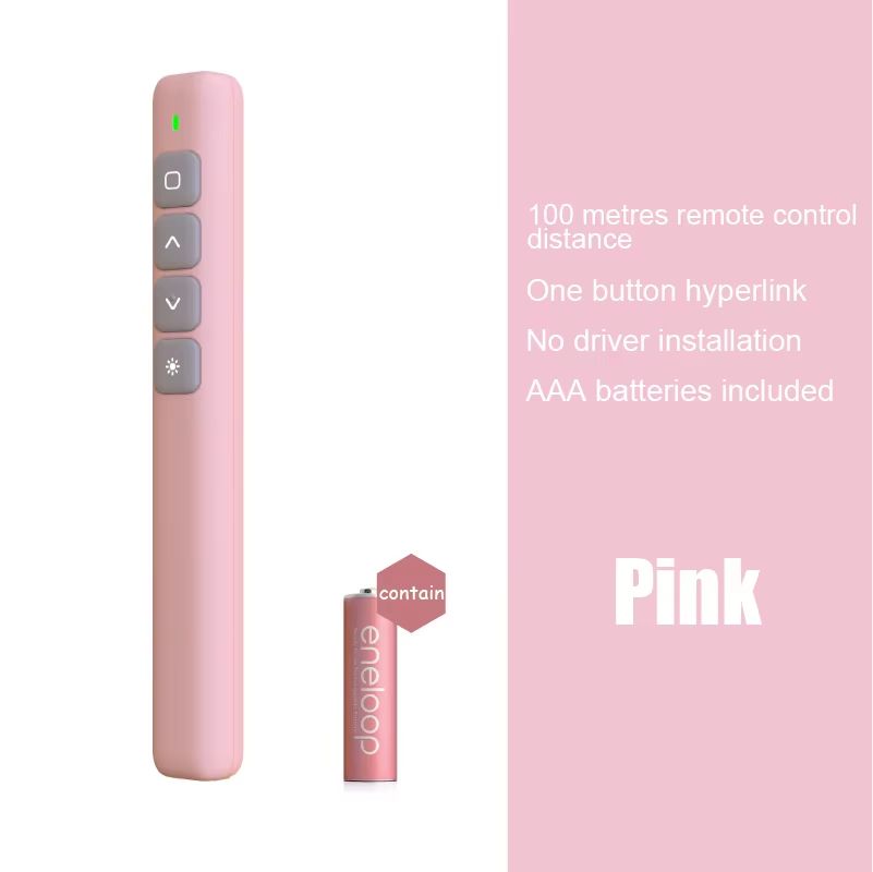 Wireless Presentation Remote Control Pen With Infrared Page Turner For PPT And Classroom Lectures 8