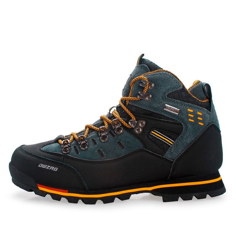 Mens Hiking Shoes Outdoor Mountain Climbing Sneakers, Durable Fashion Casual Snow Boots for Winter Trekking & Outdoor