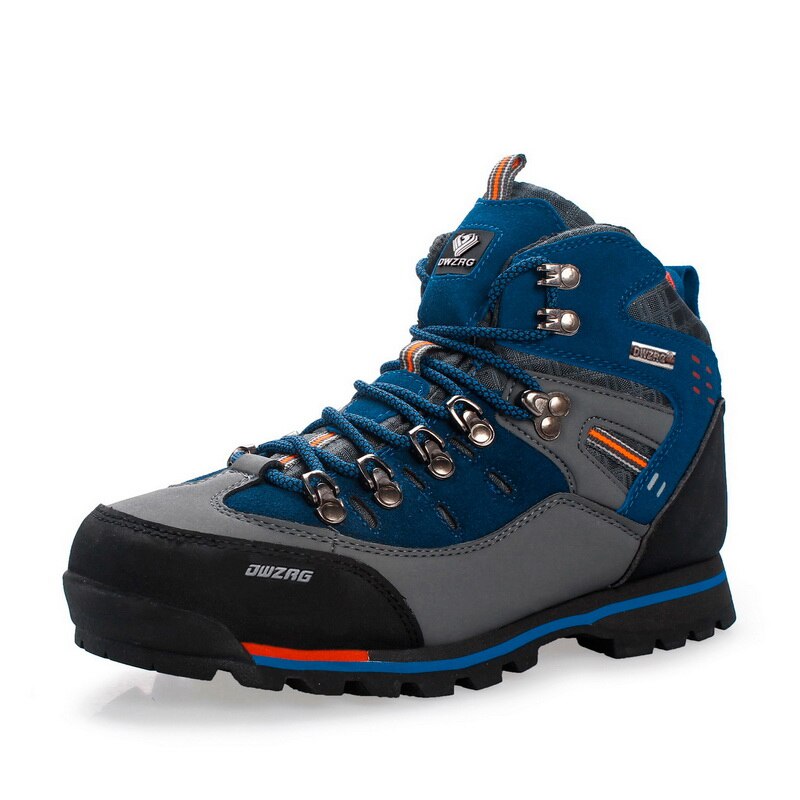 Mens Hiking Shoes Outdoor Mountain Climbing Sneakers, Durable Fashion Casual Snow Boots for Winter Trekking & Outdoor