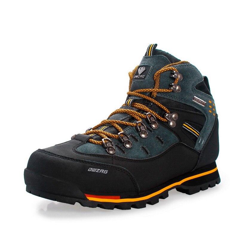 Mens Hiking Shoes Outdoor Mountain Climbing Sneakers, Durable Fashion Casual Snow Boots for Winter Trekking & Outdoor