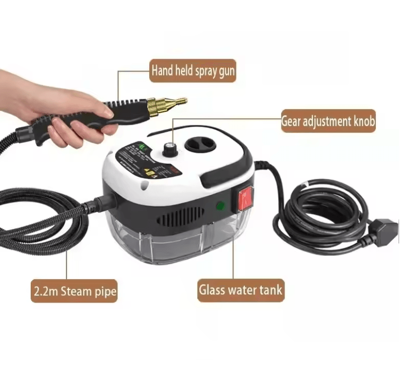 Portable Steam Cleaner High Pressure Jet Washer For Home And Car Cleaning 1
