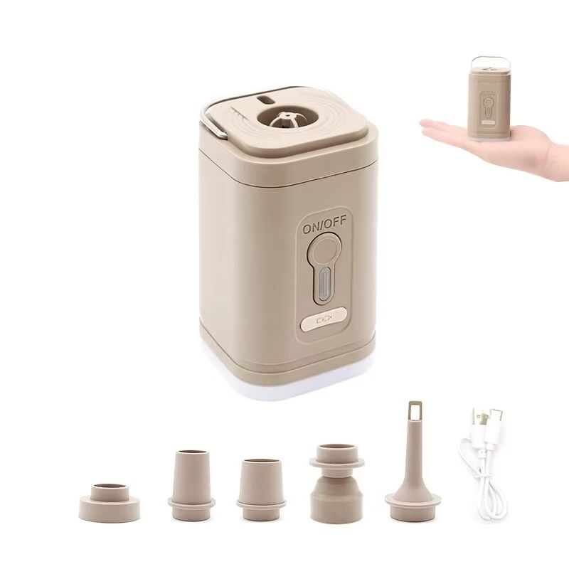 Portable Electric Air Pump – Wireless Inflator and Deflator for Air Beds, Boats, and Swimming Rings
