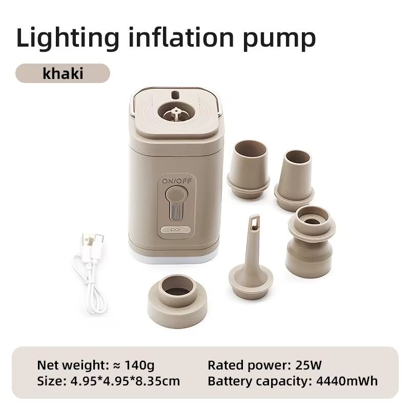 Portable Electric Air Pump  Wireless Inflator And Deflator For Air Beds Boats And Swimming Rings 6