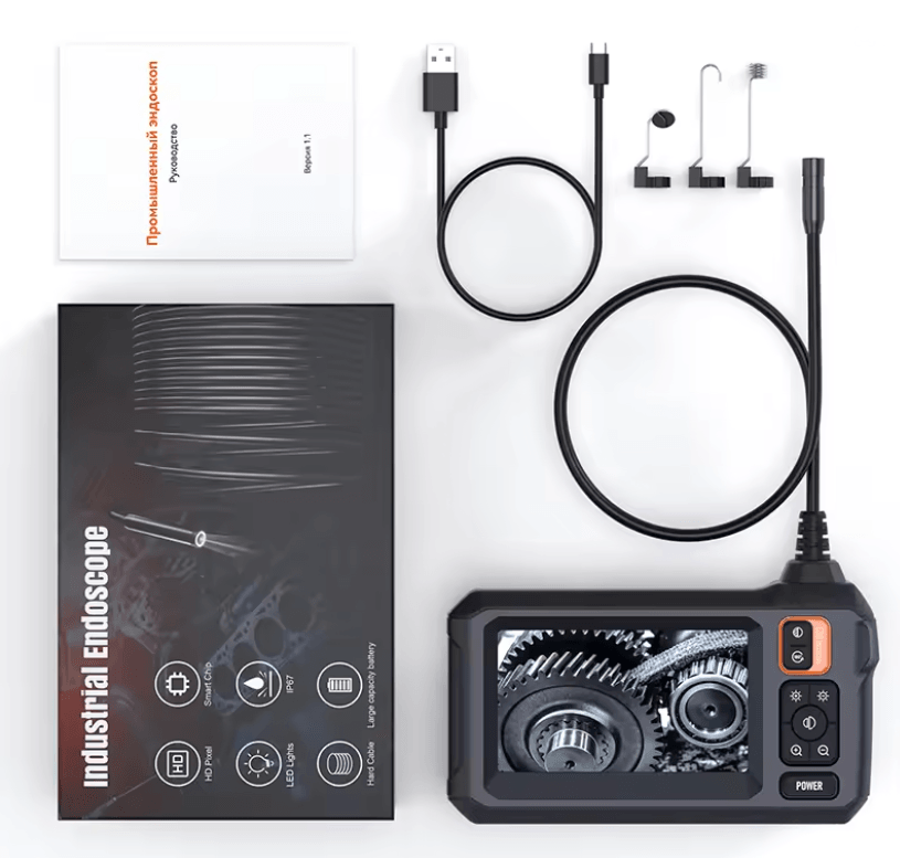 Industrial Endoscope With 43 Inch Screen Waterproof HD Inspection Camera 3
