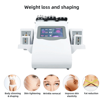 Professional 6 in 1 Cavitation Machine for Body Sculpting and Skin Tightening