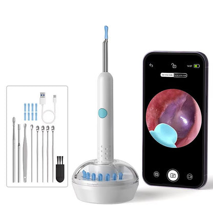 Smart Visual HD1080P WiFi Ear Camera Ear Cleaner with Digital Endoscope