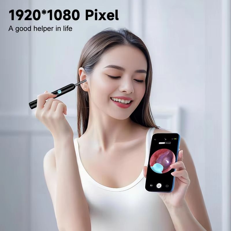 Smart Visual HD1080P WiFi Ear Camera Ear Cleaner With Digital Endoscope 1