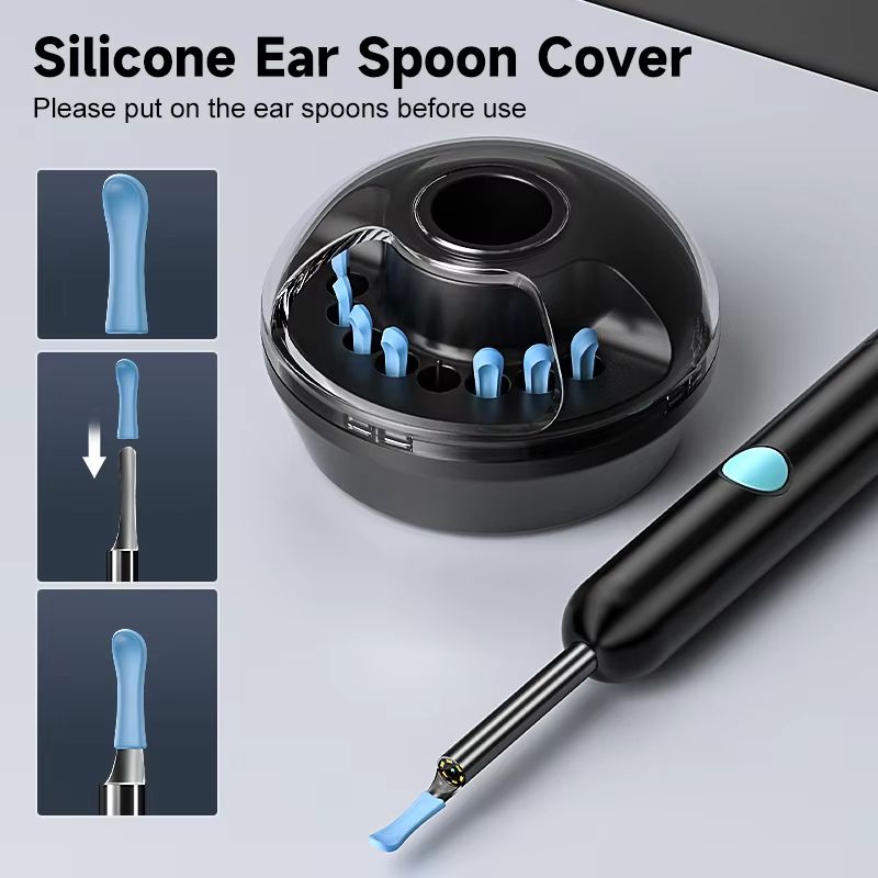 Smart Visual HD1080P WiFi Ear Camera Ear Cleaner With Digital Endoscope 4