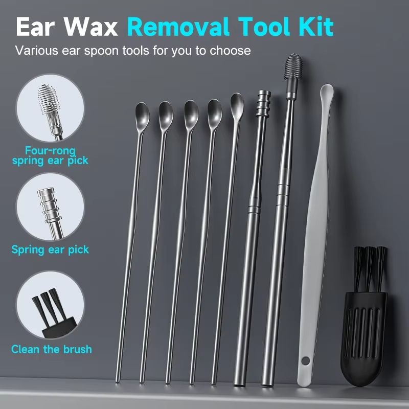 Smart Visual HD1080P WiFi Ear Camera Ear Cleaner With Digital Endoscope 5