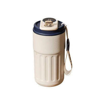 450ml Smart Display Thermos Bottle  Stainless Steel Vacuum Thermal Mug 8