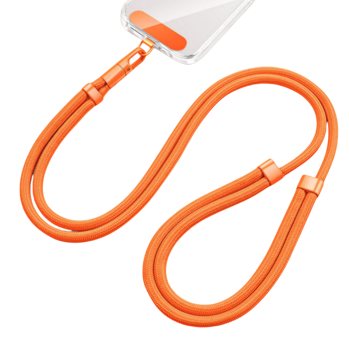 Upgraded Anti-Drop Universal Phone Lanyard with Clip, 360 Rotation Adjustable Neck Strap, Crossbody Holder for All Phone