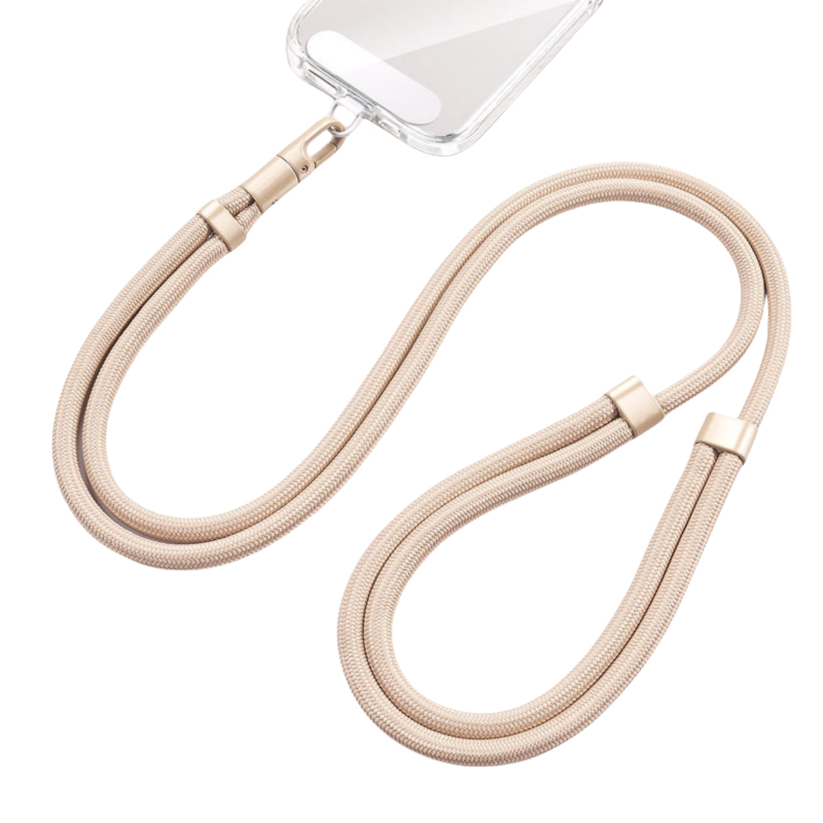 Upgraded Anti-Drop Universal Phone Lanyard with Clip, 360 Rotation Adjustable Neck Strap, Crossbody Holder for All Phone