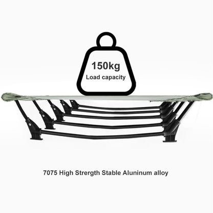 Ultralight Camping Cot Portable Folding Bed  Compact Tent Sleeping Cot For Hiking Travel Backpackin 4