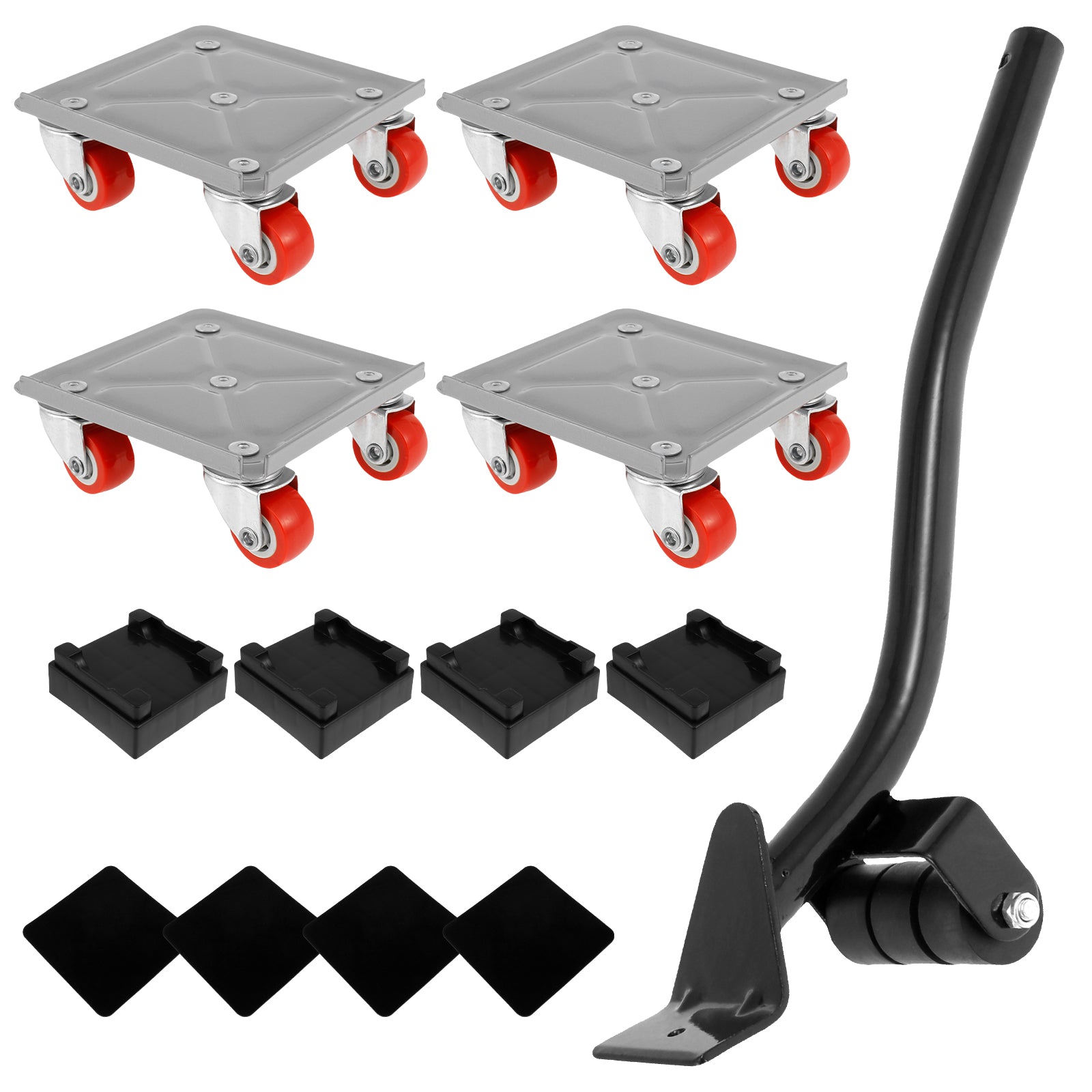 600KG Heavy Duty Furniture Lifter Mover, Labor-Saving Slider Roller Dolly for Easy Transpor