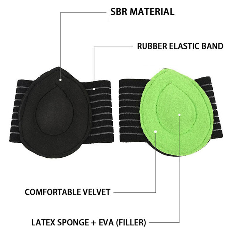 Foot Arch Support Insoles for Flat Feet, Orthopedic Insoles, Women Men Half Shoe Insoles, Feet Care Accessories