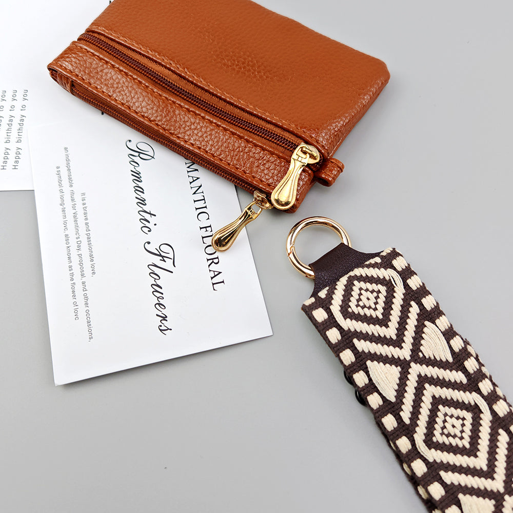 Crossbody Mobile Phone Lanyard Strap Adjustable, Anti Lost Phone Case Pendant, Zipper Wallet Card Coin Purse