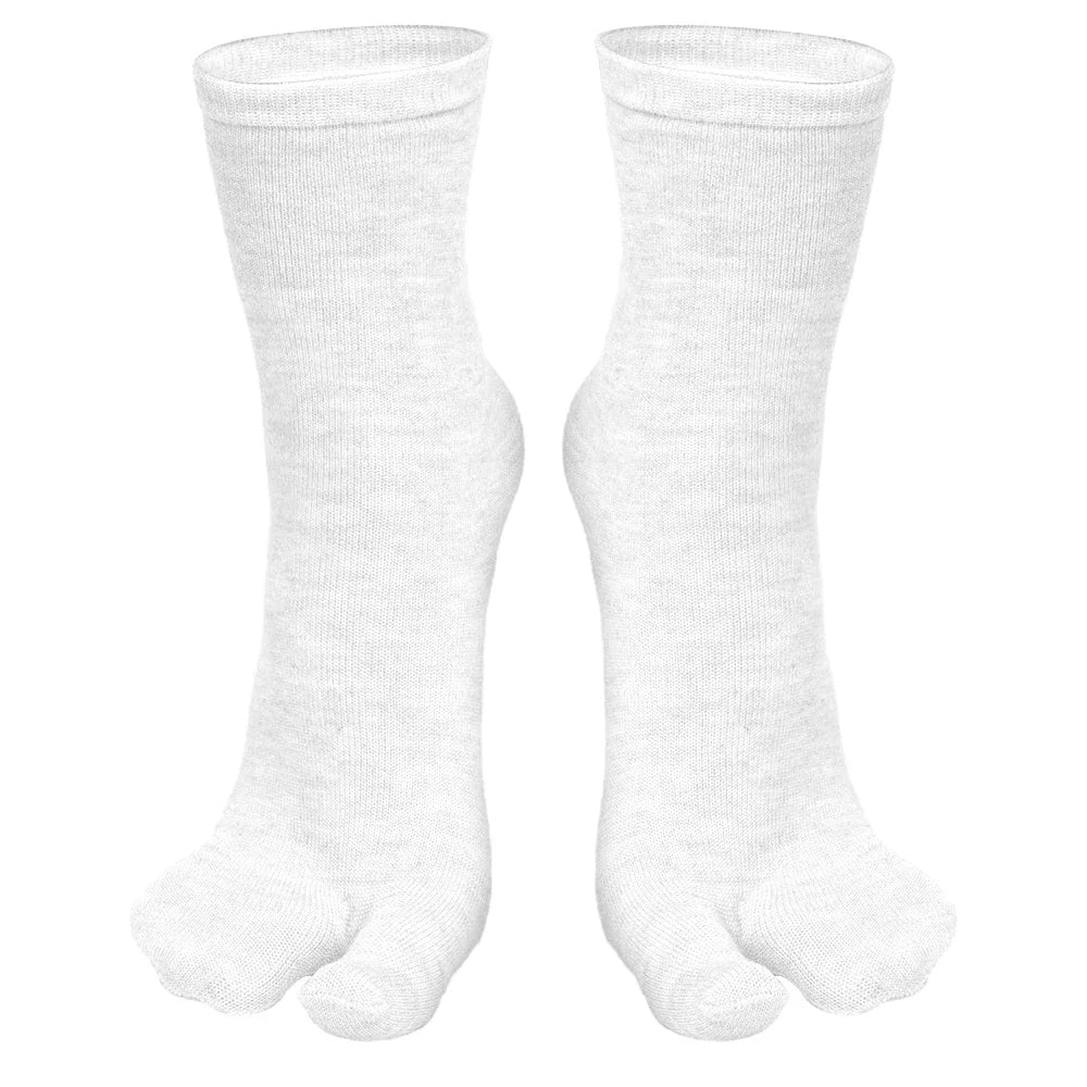 Fashion Japanese Style Tabi Toe Socks For Men Women Summer Fiber TwoFinger Socks Kimono  Flip Flop