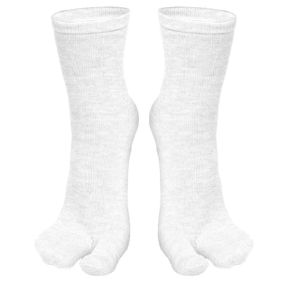 Fashion Japanese Style Tabi Toe Socks For Men Women Summer Fiber TwoFinger Socks Kimono  Flip Flop