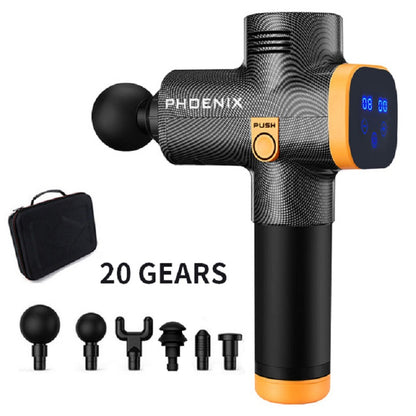 Phoenix A2 Massage Gun, Deep Tissue Percussion Massager for Muscle Relaxation, Portable Handheld Fascia Gun with Dynamic