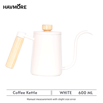 Stainless Steel Long Gooseneck Spout Barista Espresso Coffee Maker Kettle Teapot, Precision Pour Over Coffee Accessories