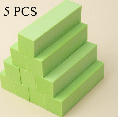 Professional Nail Buffer And File Polisher Block For Manicure Pedicure Sanding Polishing Sponge Nai 8