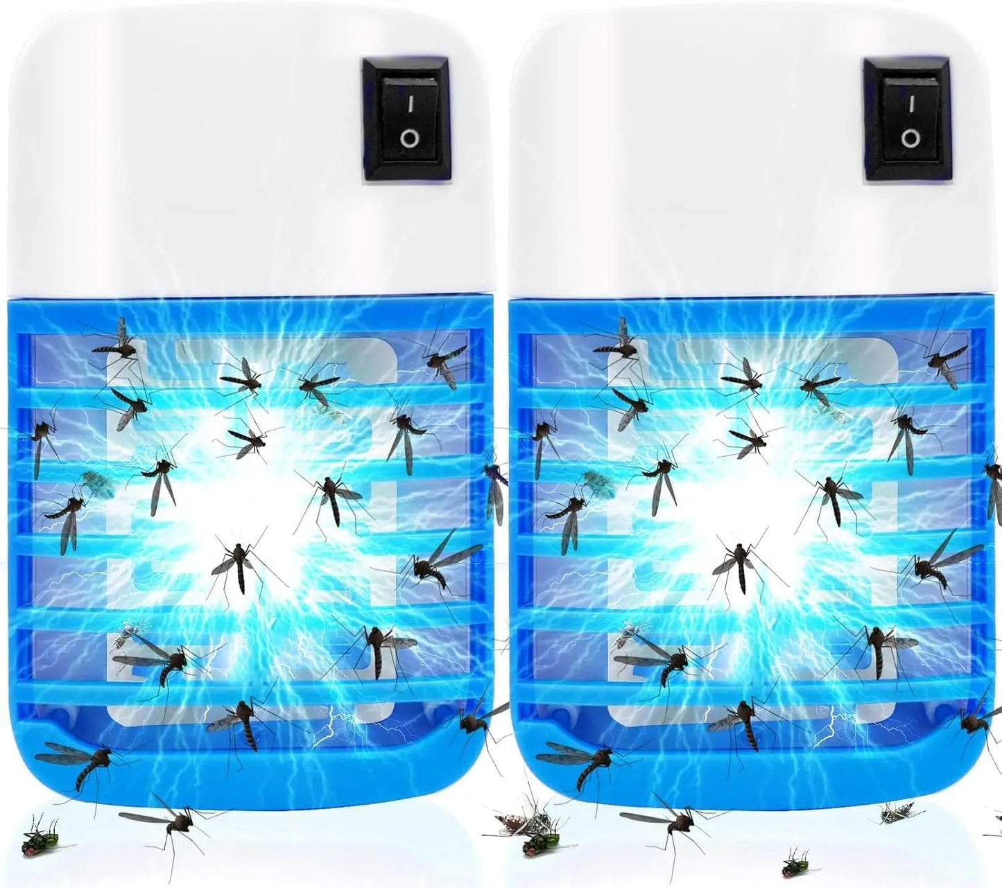 Electric Indoor Bug Zapper LED Lamp Plug In Insect Trap