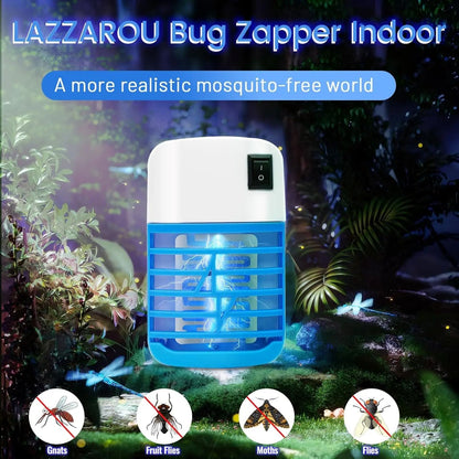 Electric Indoor Bug Zapper LED Lamp Plug In Insect Trap 1