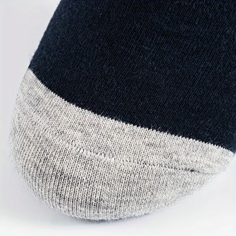 10 Pairs Mens Color Block Boat Socks Fashion Breathable Comfy Low Cut Ankle Socks For Sports Casual 2