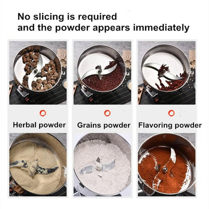 Commercial Grain Grinder High Speed Stainless Steel Powder Mill 2