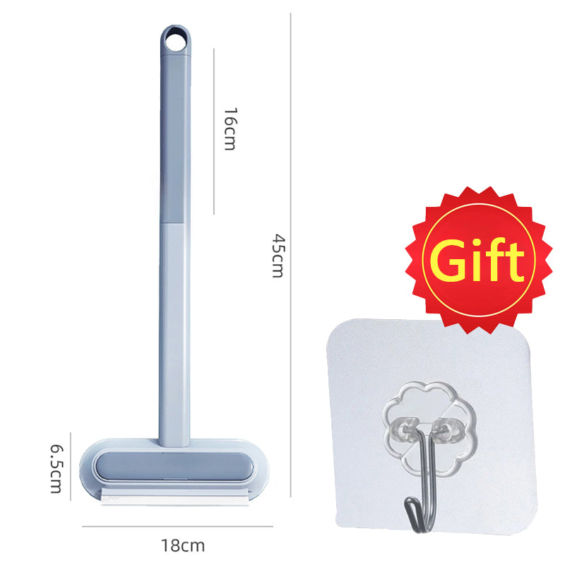 Long Handle Multifunctional Pet Hair Remover Brush, Cat Dog Fur Cleaner & Manual Window Cleaning Brush Tool