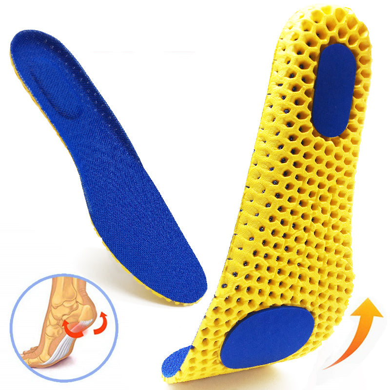 Memory Foam Insoles, Cushion Running Insoles, Breathable Sole Mesh, Orthopedic Insoles for Men, Women, Deodorant