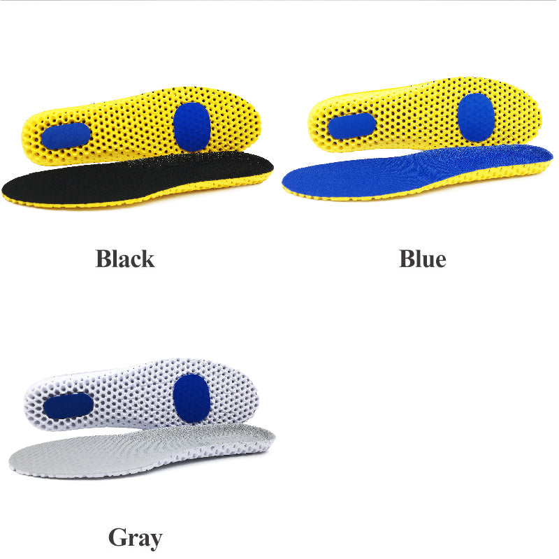 Memory Foam Insoles, Cushion Running Insoles, Breathable Sole Mesh, Orthopedic Insoles for Men, Women, Deodorant