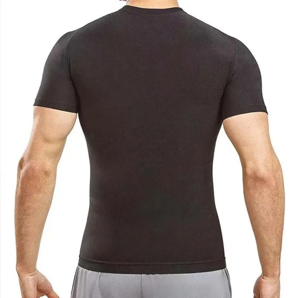 Mens Sauna Sweat Vest Heat Trapping Compression Shirt 1
