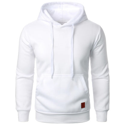Mens Casual Hooded Pullover Lightweight Streetwear Sweatshirt With Drawstring Hood  Collar 2