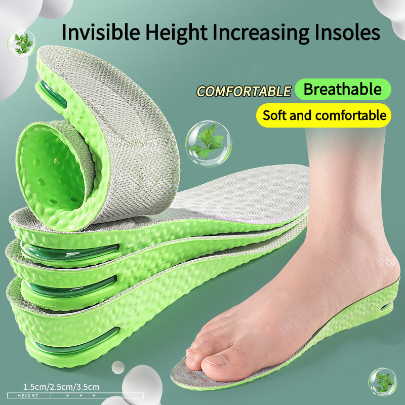 Air Cushion Height Increase Insoles Breathable Sweat And AntiOdour Insole Shock Absorbing Insole Fo 3